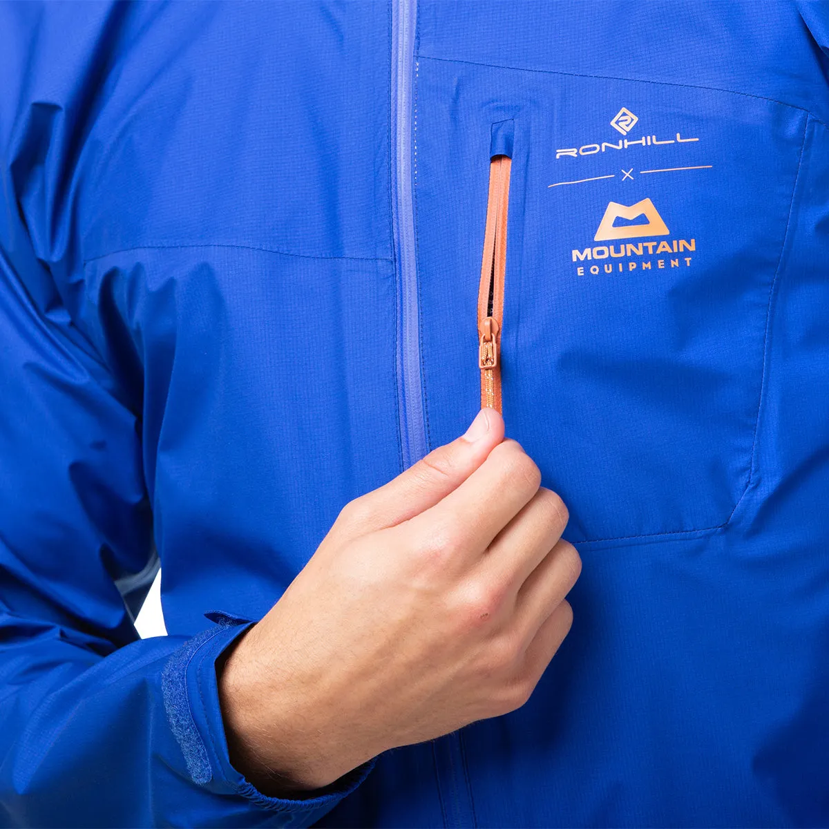 Ronhill Tech Gore-Tex Mercurial Jacket Mens | Cobalt/copper