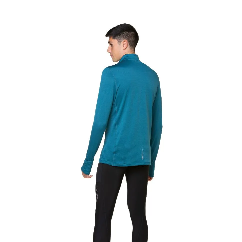 Ronhill Tech Winter Half Zip (Mens) - Deepteal/Acid