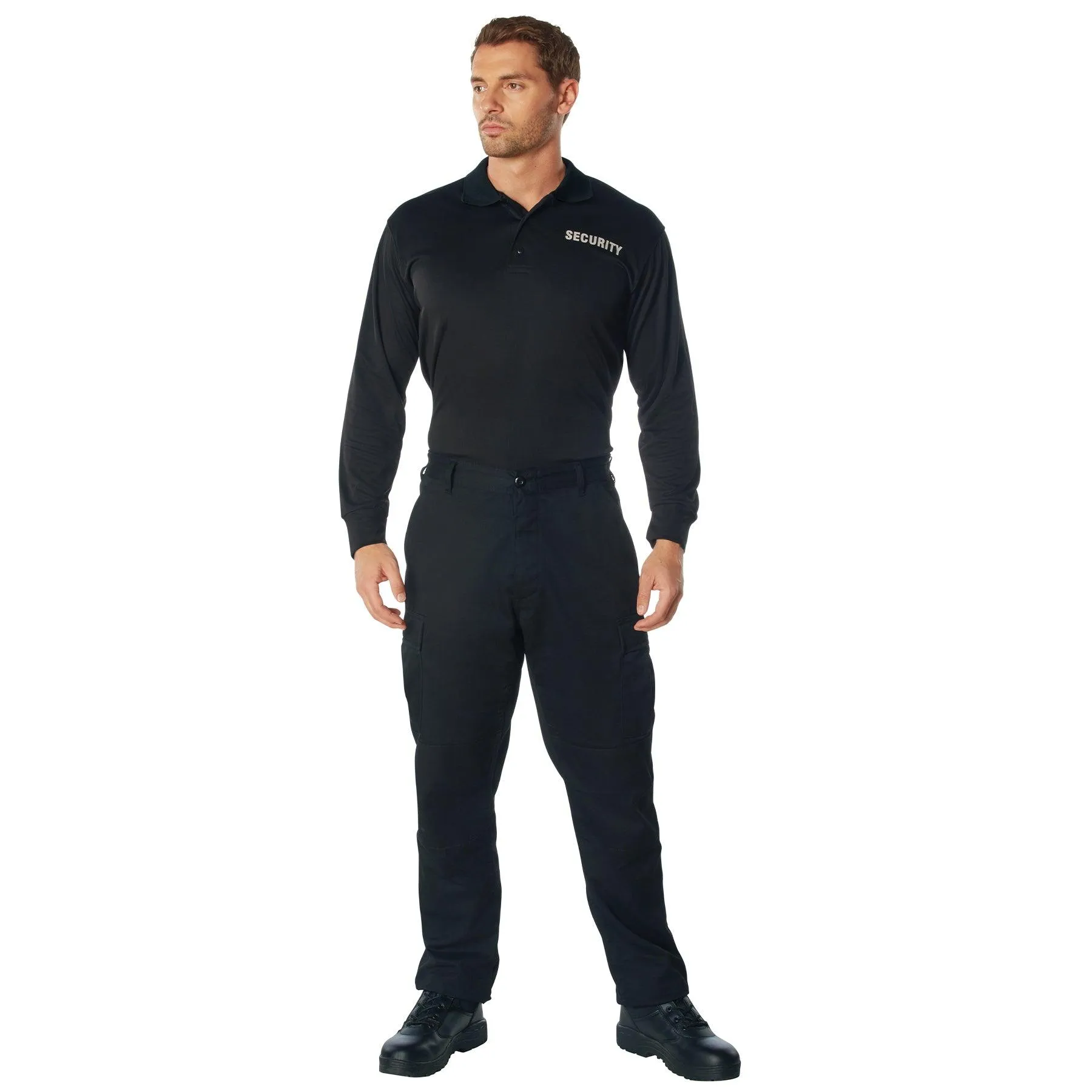 Rothco Moisture Wicking Long Sleeve Security Polo