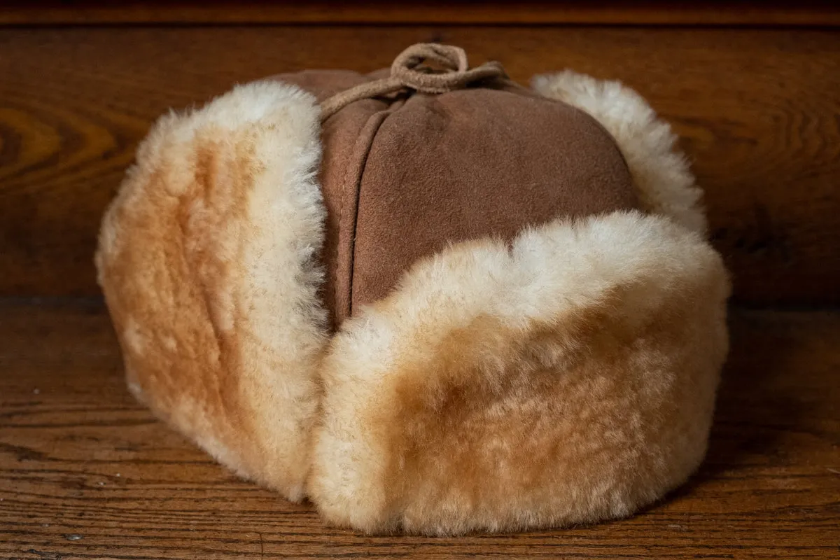 Sheepskin Hat Mountie Trapper Hat