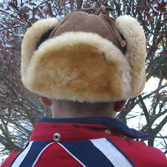 Sheepskin Hat Mountie Trapper Hat