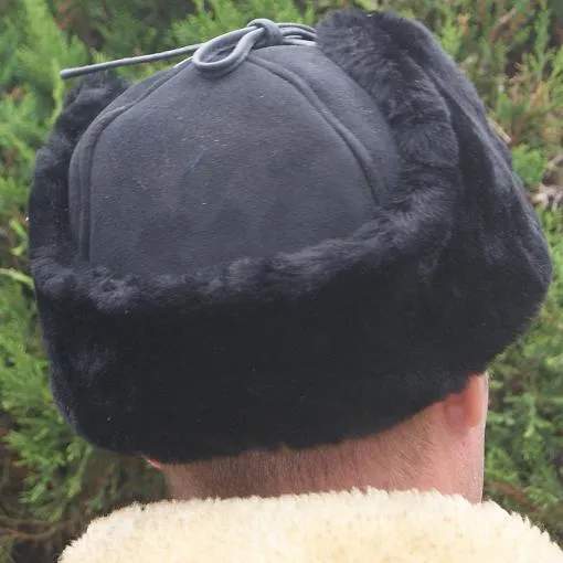 Sheepskin Hat Mountie Trapper Hat