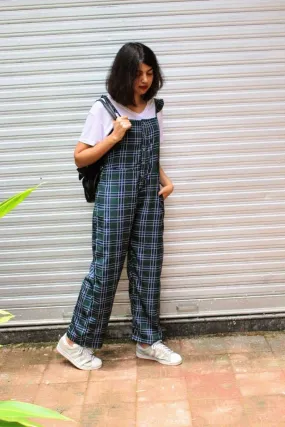 Street Style Checks Jumpsuit