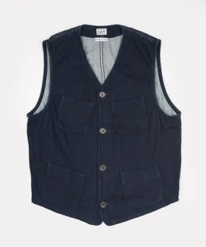 Tailor Gilet Cerulean Denim