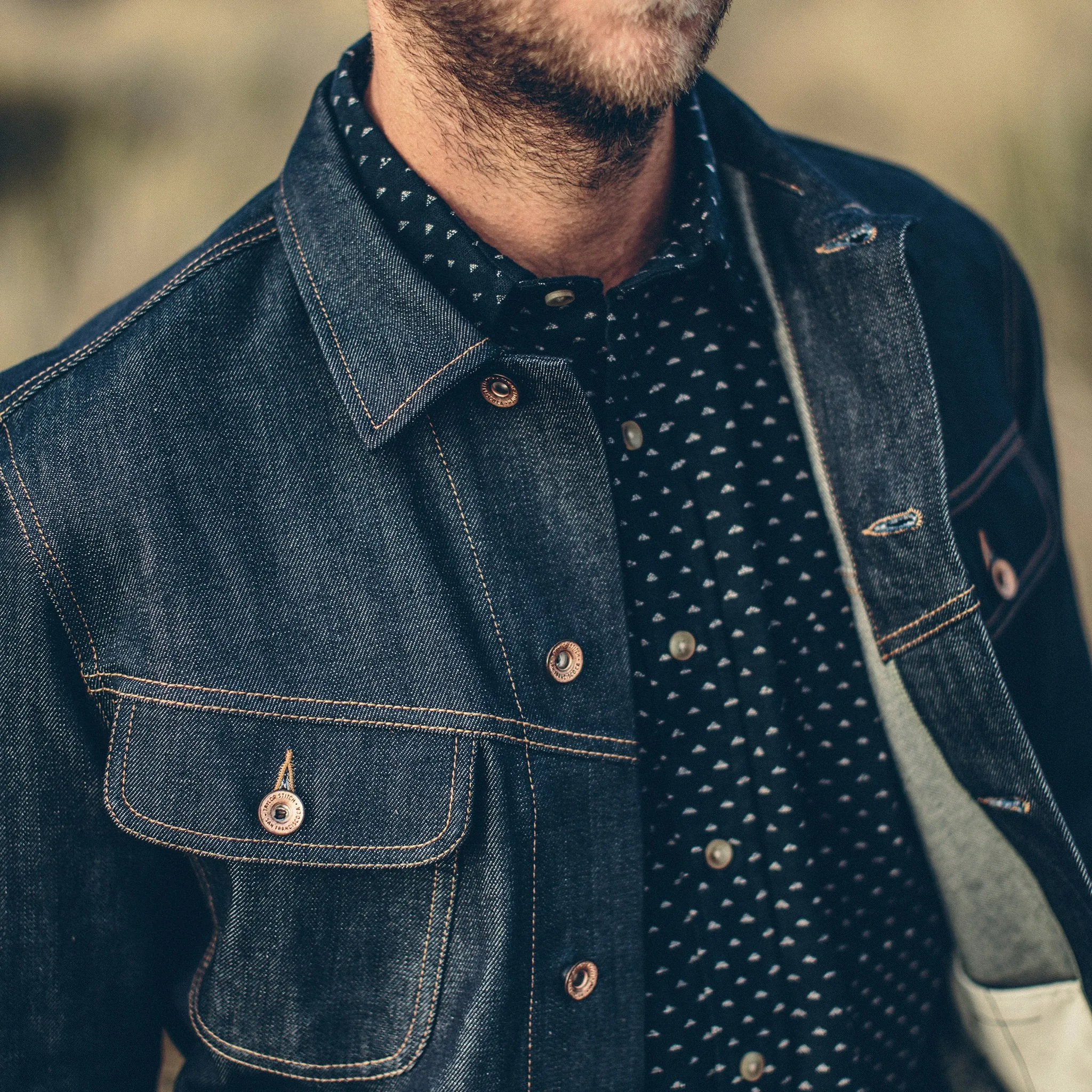 The Long Haul Jacket in Organic '68 Selvage