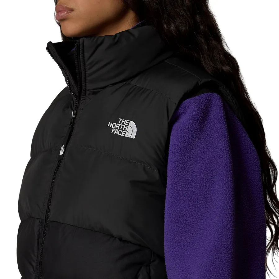 The North Face gilet da donna Saikuru NF0A89JFKT0 nero-asfalto