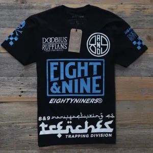 Trap Division Jersey Tee Black