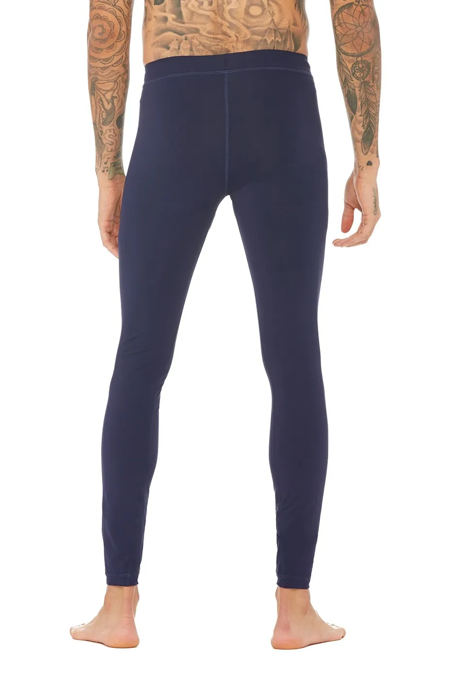 Warrior Compression Pant - Rich Navy