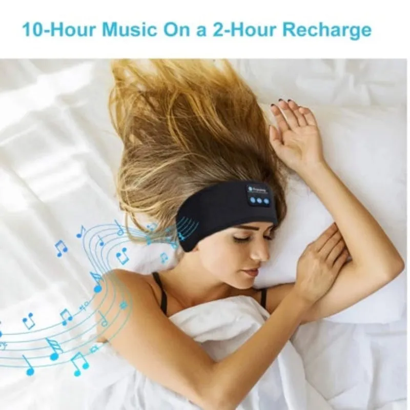 Wireless Sports Bluetooth Headband  & Sleeping Headphones  for Workout, Sleep, Running ,Camping ,Computer & Phones.