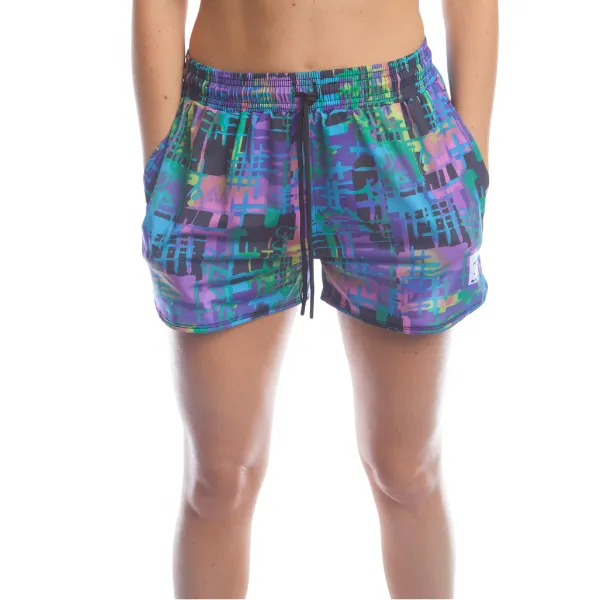 Women's Volley Short Revival Prints