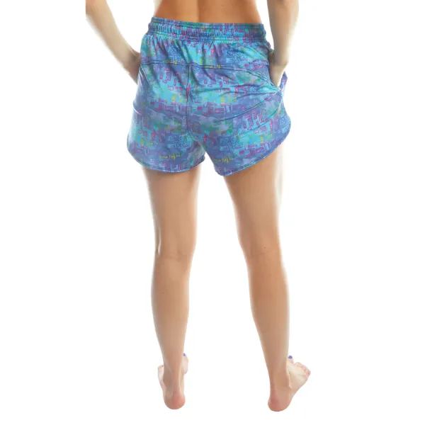 Women's Volley Short Revival Prints