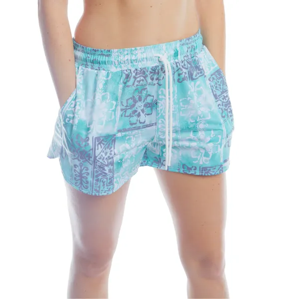 Women's Volley Short Revival Prints