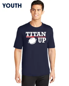 YOUTH Titans Gameday Short Sleeve Moisture Wicking Performance T Shirt